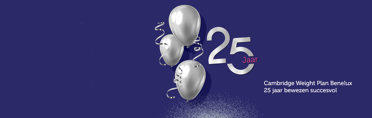 25 jaar Cambridge Weight Plan Benelux