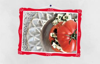 Gevulde tomaat (Stap 1)
