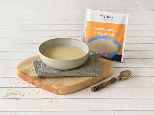 Havermoutpap met stroopsmaak