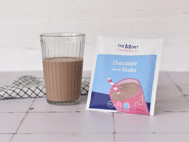 Chocoladesmaak shake 21 st.