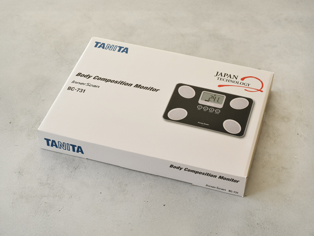 Waage Tanita BC-731 Weiß – Wiegekapazität bis 150 kg