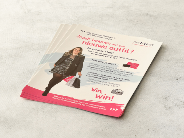 Flyer Fashioncheque-actie à 25 flyers