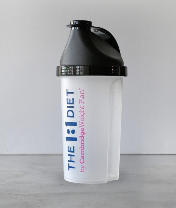 Shakebeker zwart **NIEUW**