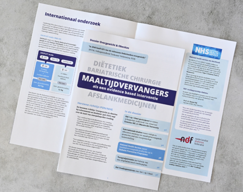 Brochure voor artsen per 10 stuks (max. 2 x 10 stuks)