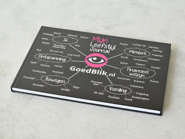 Goedblik! Mijn Leefstijl Journal | Agenda | Leer-en werkboek