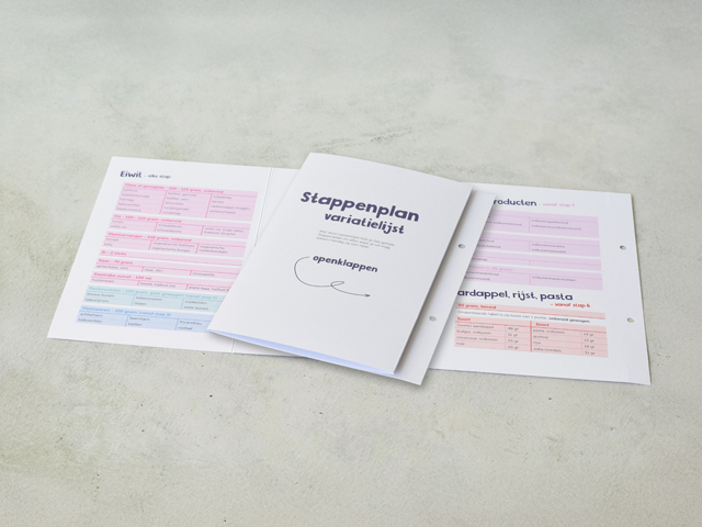 Variatielijst voor Cliëntenmap bundel a 15 stuks