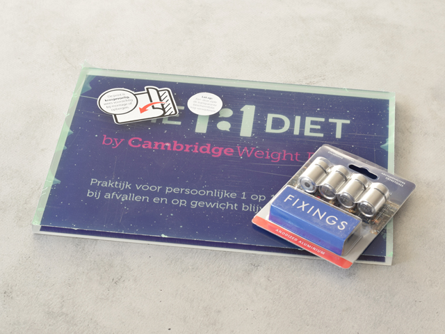 Gevelbordje standaard (niet gepersonaliseerd)