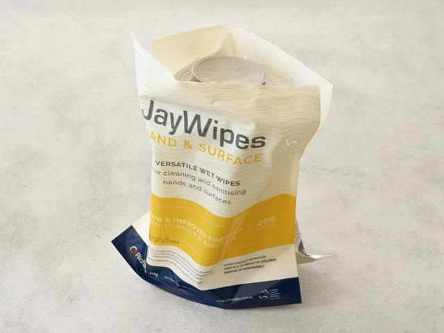 Wet-Wipe-Nachfüllung für Spenderhalter, Hygienetücher, 200 Stück