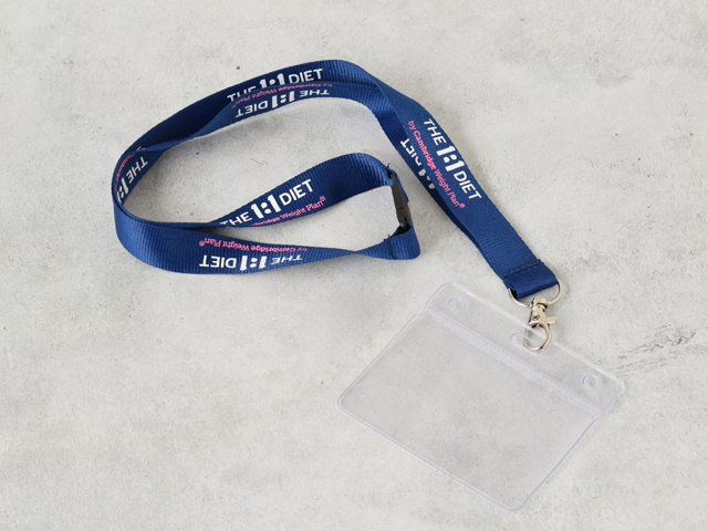 Schlüsselband/Lanyard + Hülle mit einfachem Haken