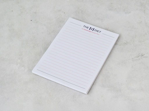 [TNOTA5] Notizblock A5, 50 Blatt, Set à 5 Stück