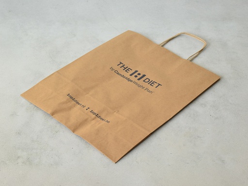 [PTASG] Papieren Tas Groot (33x41x12cm) per 10 stuks