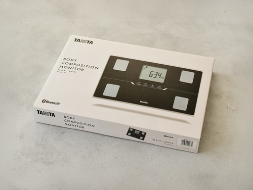 [WBC-401] Weegschaal Tanita BC-401BK Zwart met Tanita App tot 150 kg