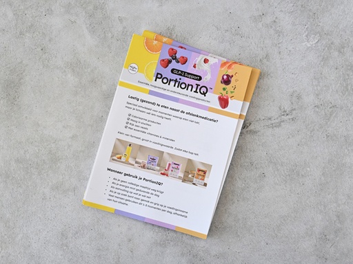 [FOL-PIQ] Cliëntwervingsflyer voor PortionIQ (25 stuks)