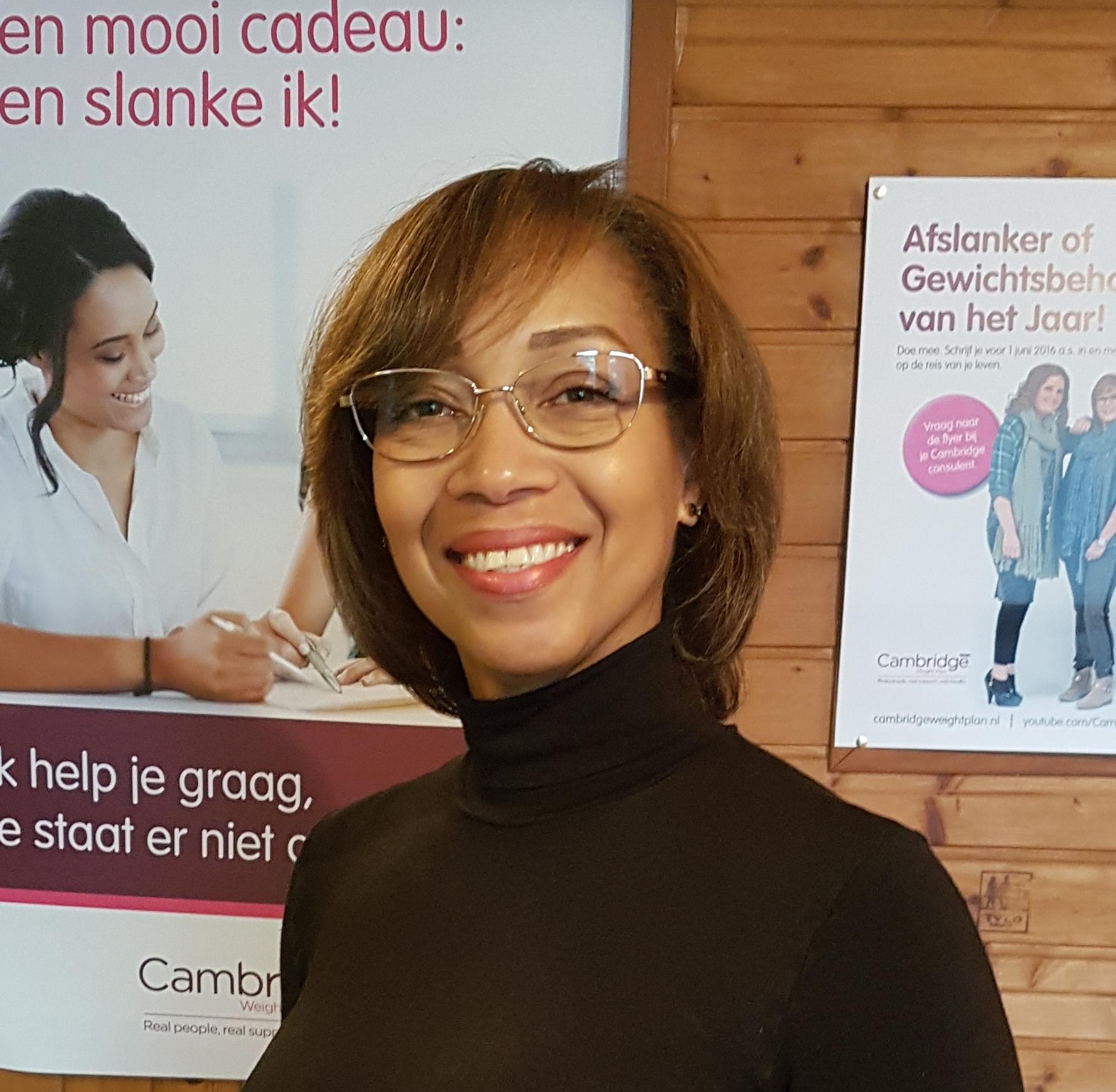 The 1:1 Diet met Bernadette Smith, Bernadette Smith in Amsterdam