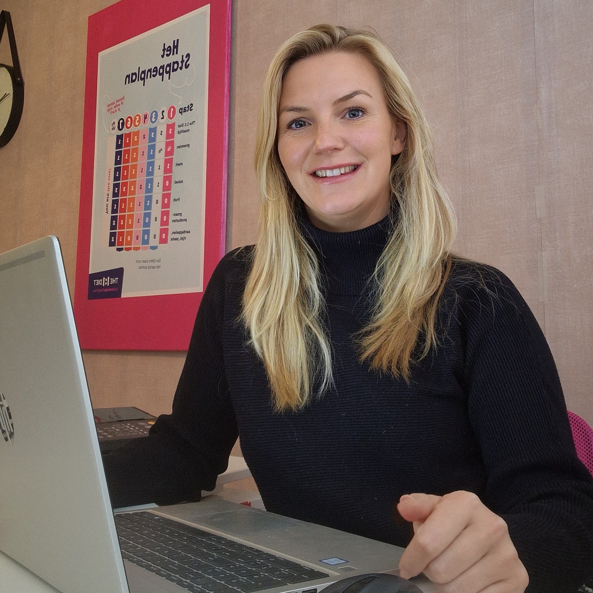 The 1:1 Diet met Laura Janssen, Laura Janssen in Amersfoort