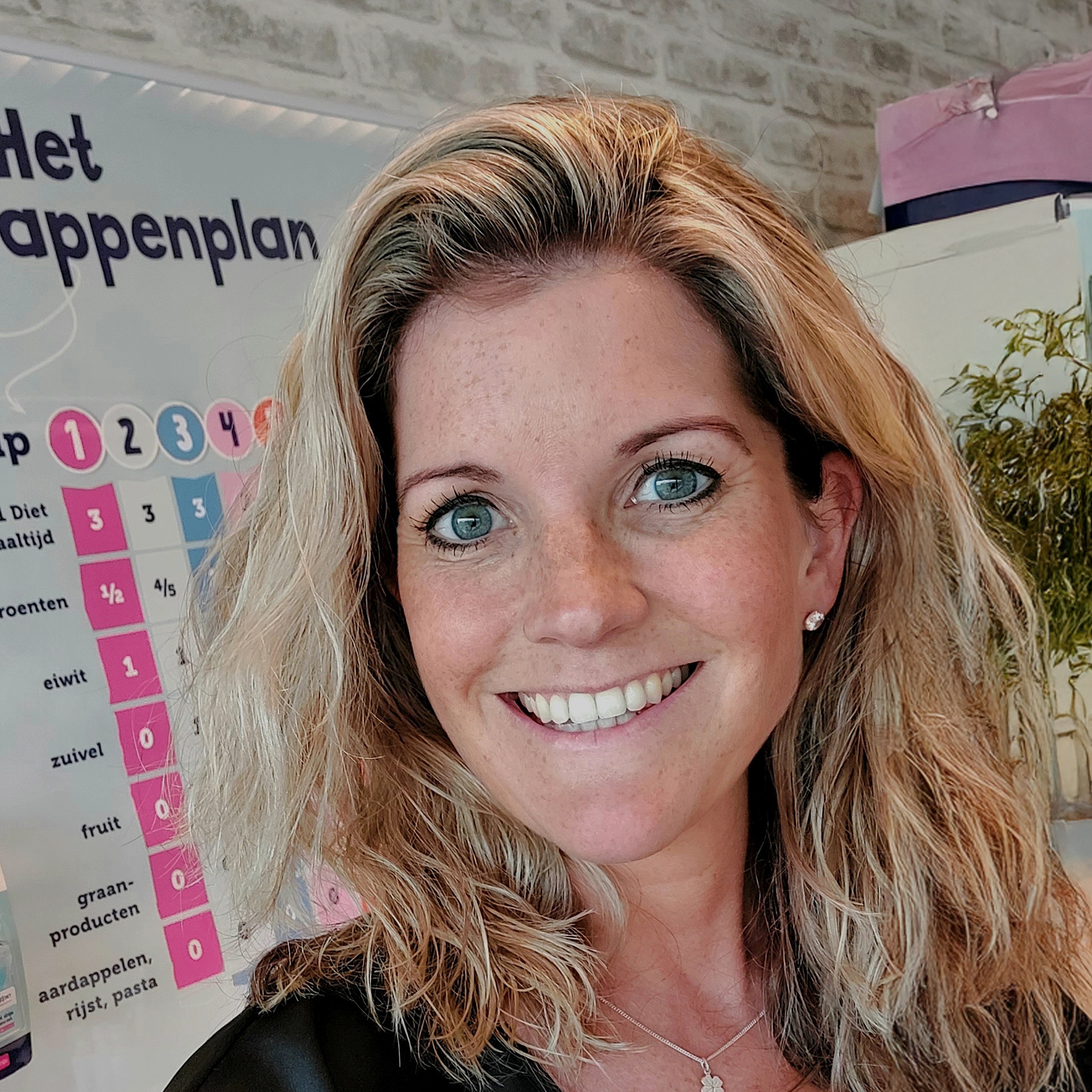 The 1:1 Diet met Linda Ramaaker, Linda Ramaaker in Nieuw-Vennep